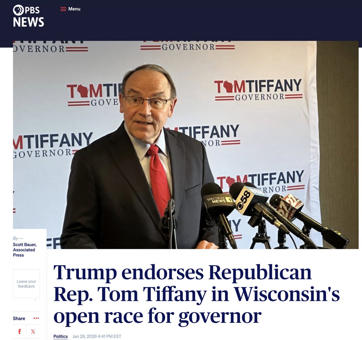 jnorcr's tweet photo. @TomTiffanyWI @WisDems We already know your values, Tom. 
You are #TrumpsTool in #Wisconsin. 
A victory for #TomTiffany is a victory for billionaire elites and the Epstein set. 
----
#StopMAGA #EpsteinFiles https://t.co/V3LJQAsYn0