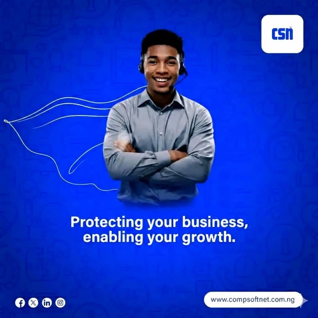 compsoftnet's tweet photo. Cybersecurity = Business Strategy.
Privacy = The Goal.

This NationalPrivacyWeek, one message stands out: protecting privacy is a leadership responsibility not just an IT task.
A major data breach can: Disrupt business operations.
Cause lasting reputational harm. https://t.co/cEQei4FU6n