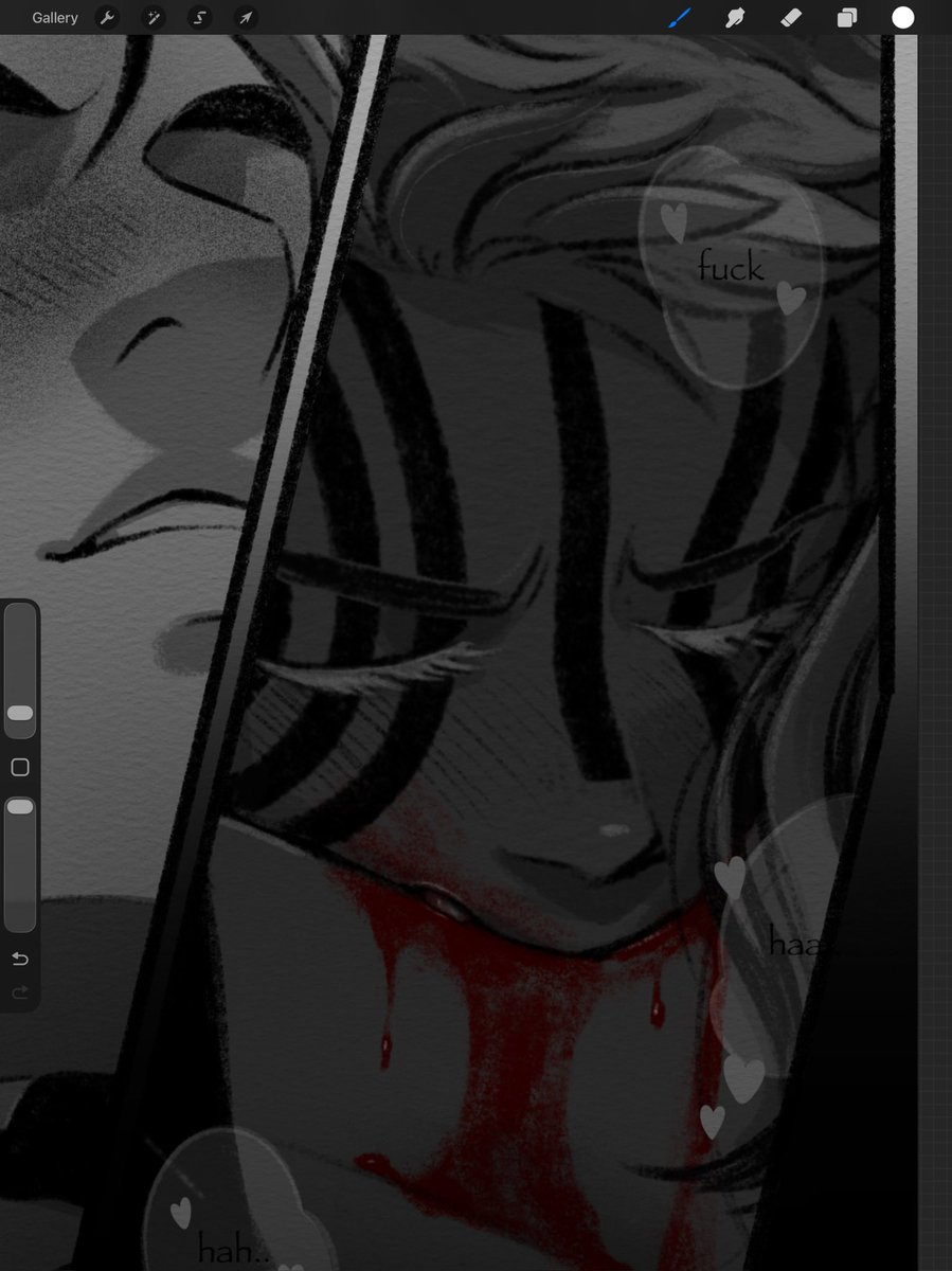 on a video call with my bff. I tell her… “I can’t find a lower case font to use in my comic”. She says…. “Papyrus, girl”. 

I’m crying