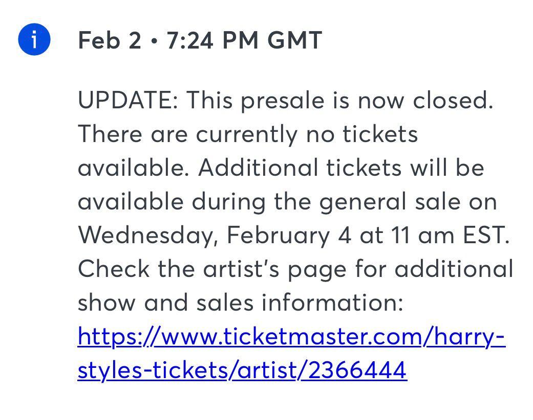 PeculiarFalling's tweet photo. HOW DID EVERYONE AND THEIR MOTHER GET HARRYWEEN TICKETS. I WAS NUMBER 8K IN THE QUEUE. https://t.co/6JOInm9Jfr