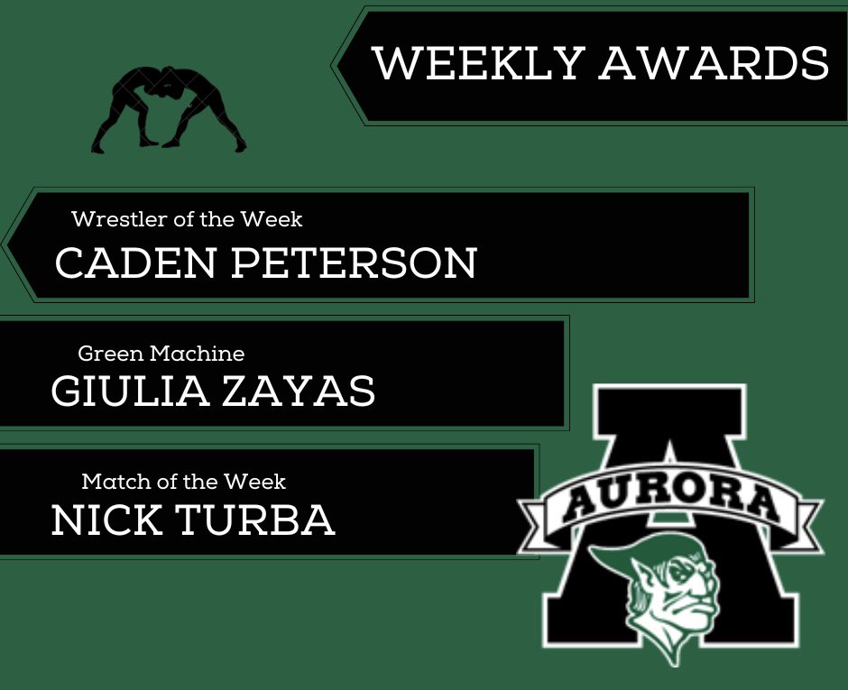 AuroraWrestling's tweet photo. Weekly Awards https://t.co/3ov1L9U3ts