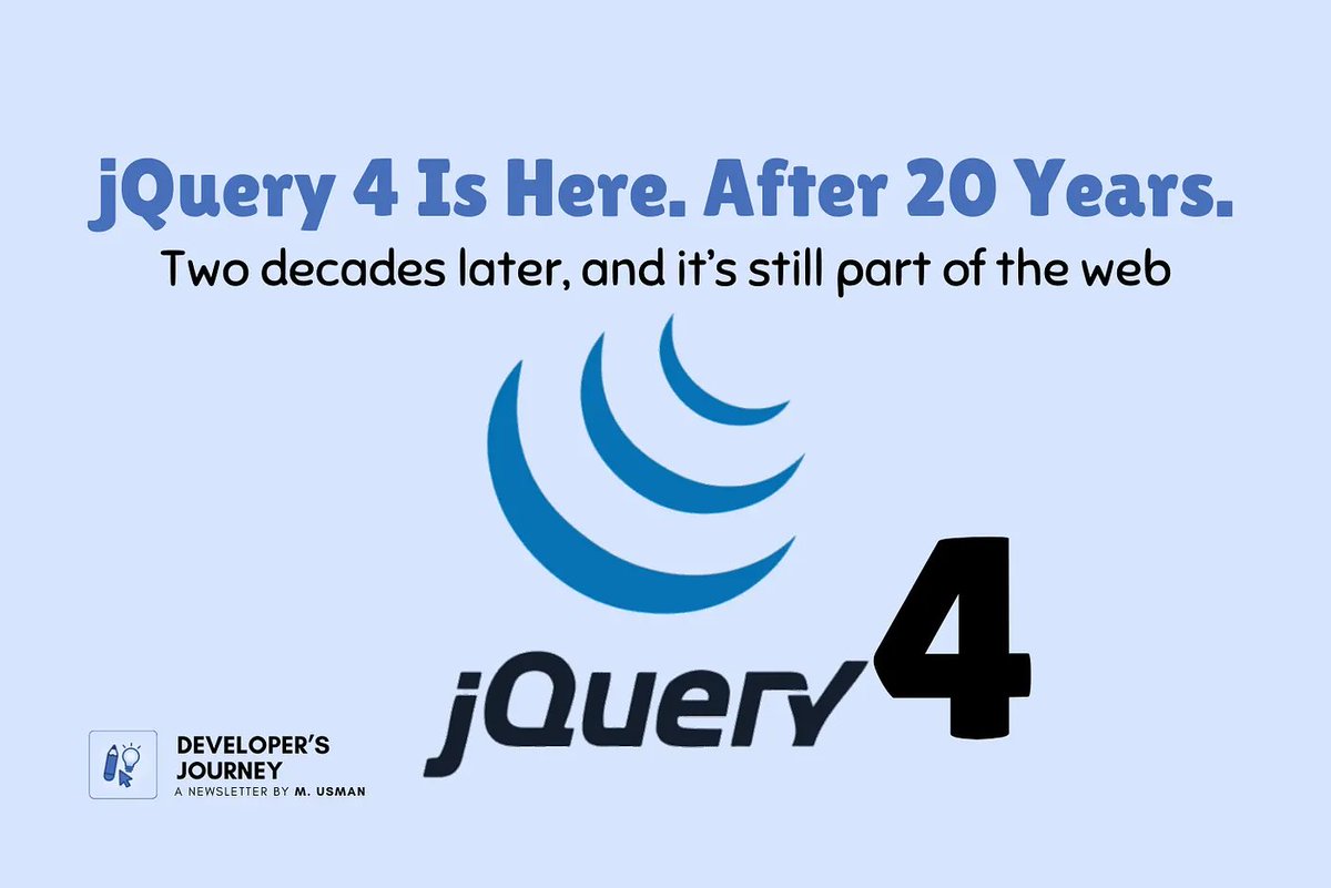 jQuery still pushing strong