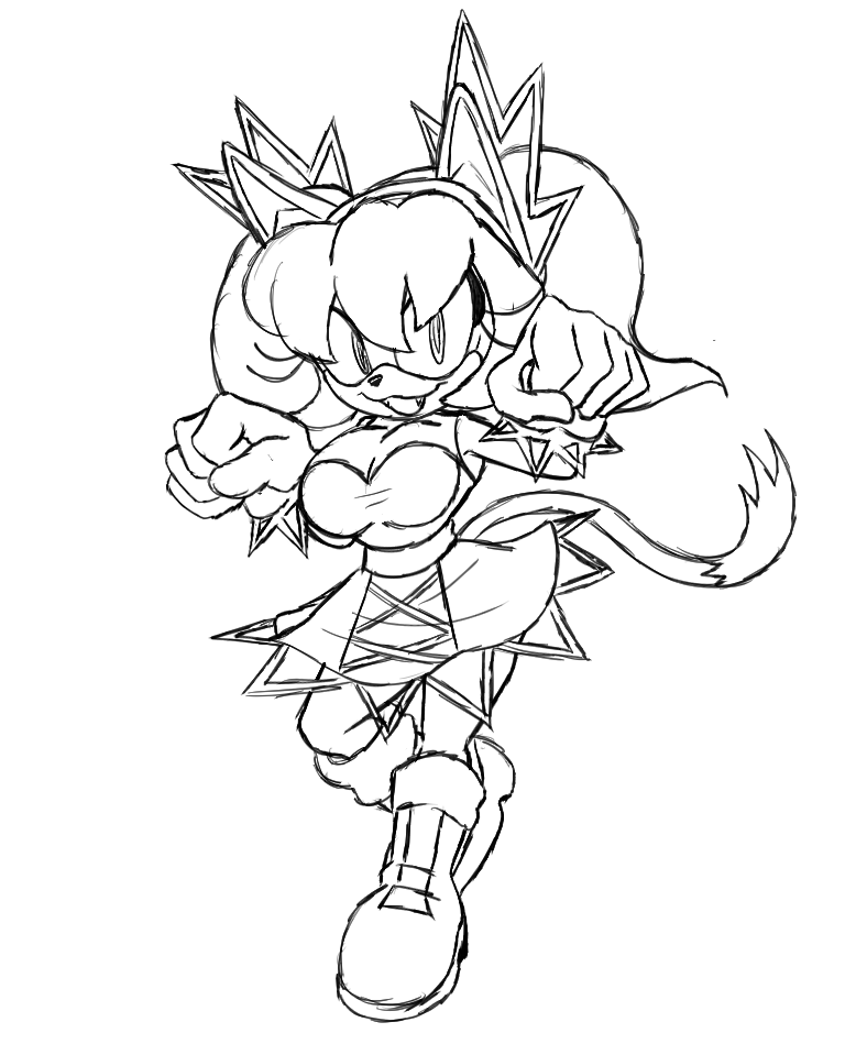 My oc Ace and his forms and Honey the cat