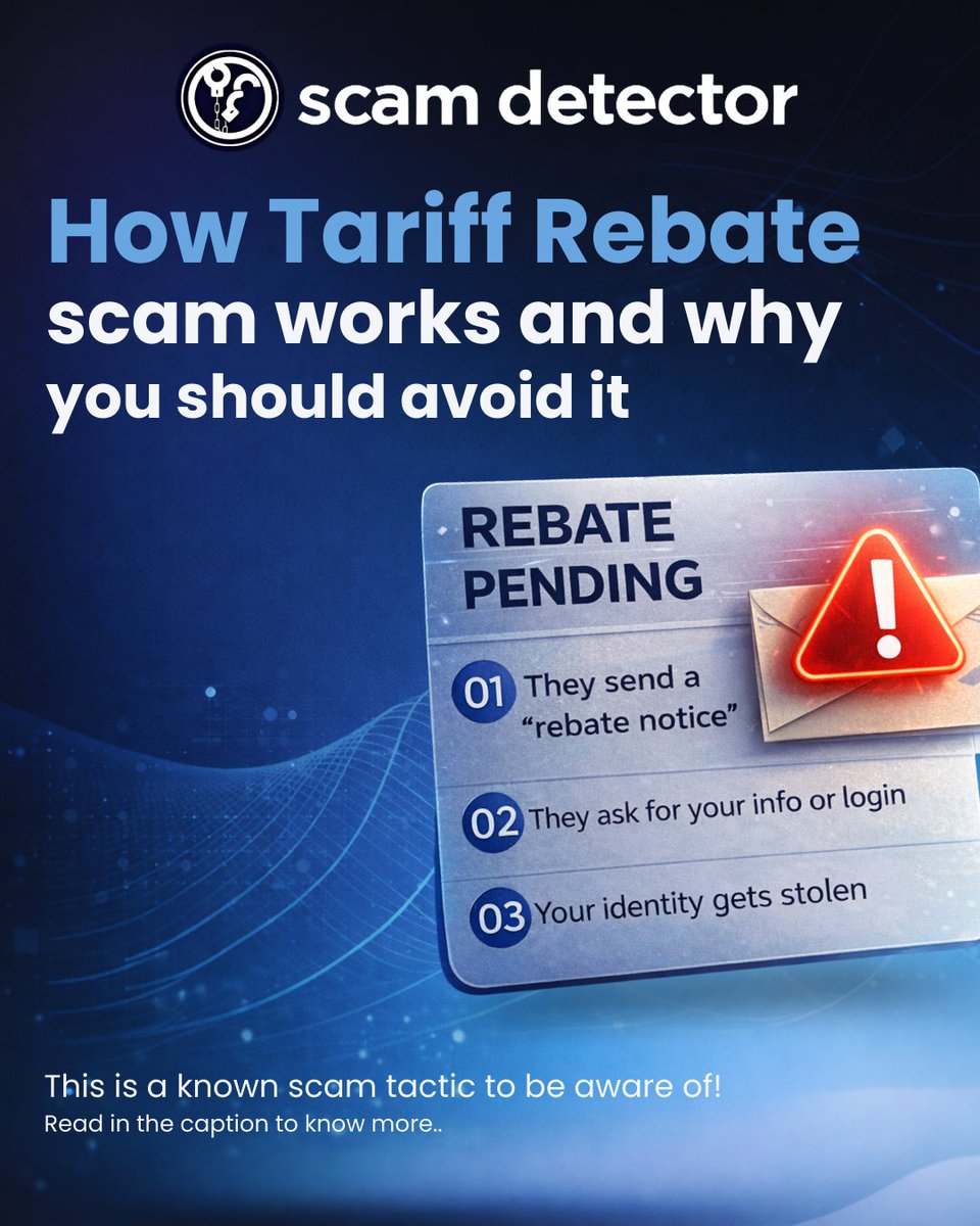 Scam Detector tweet media