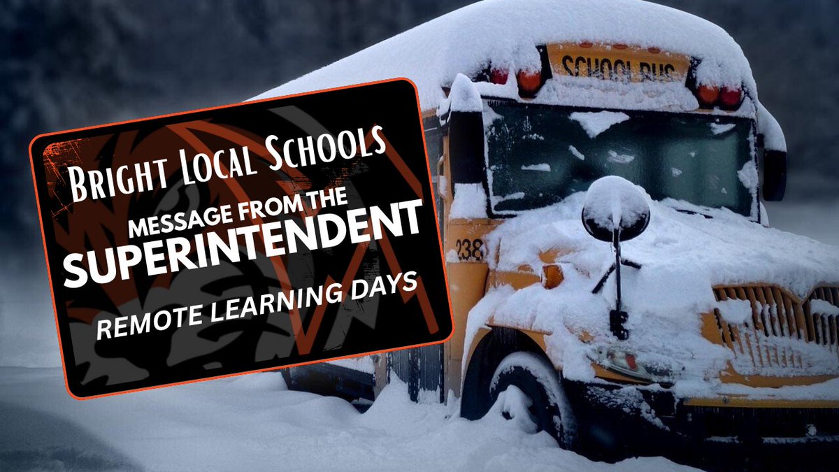 BrightLocalSD's tweet image. Parents and Guardians, As we continue to move through the winter months, Bright Local Schools would like to share important information regarding school closures and the transition to remote learning days when weather...

Click to continue reading: tinyurl.com/3ckwmemjDear