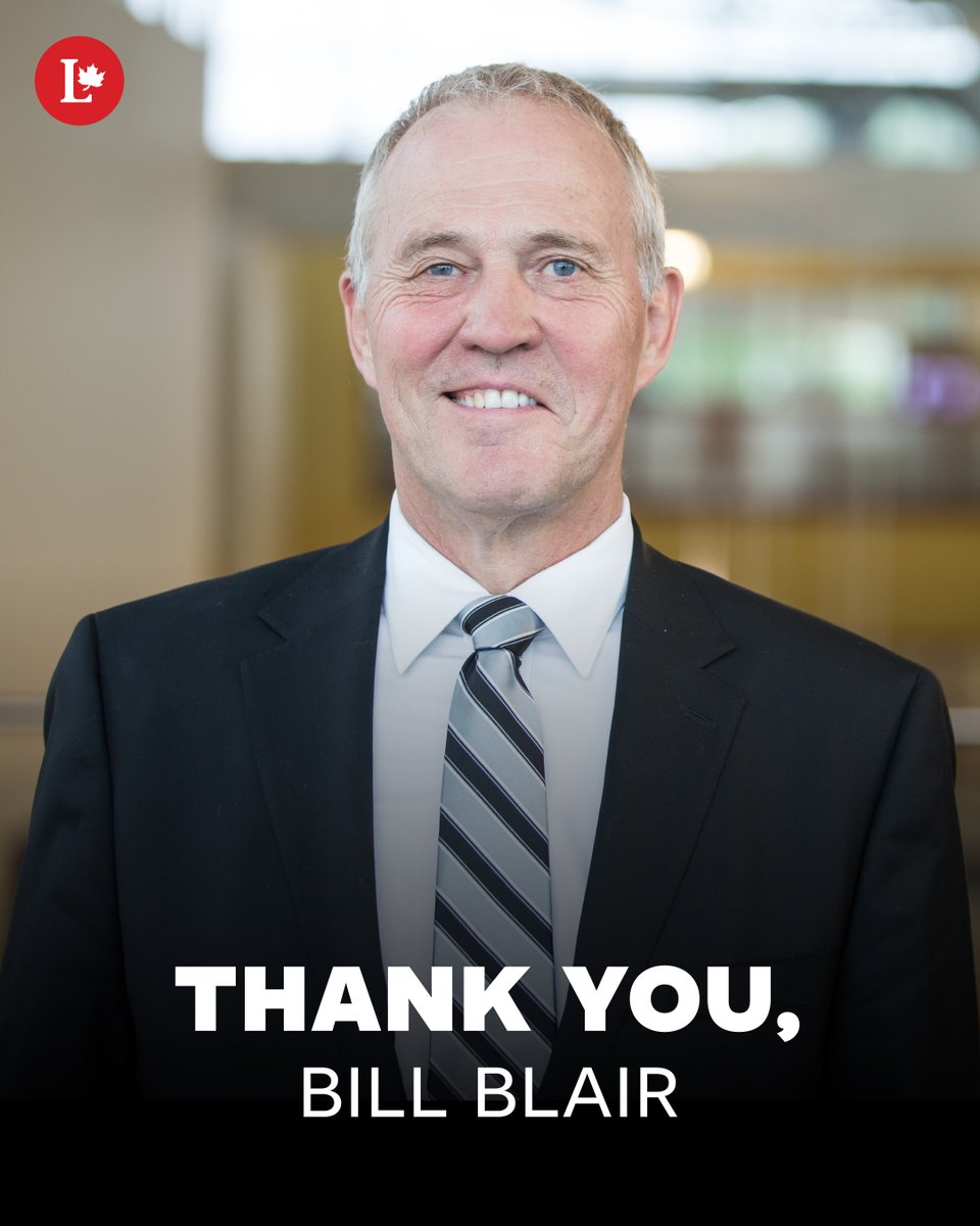 Bill Blair has served the people of Scarborough Southwest and all Canadians with dedication for years.

Thank you, Bill, for your tireless work to keep communities safe, and your unwavering commitment to Canada and Canadians.