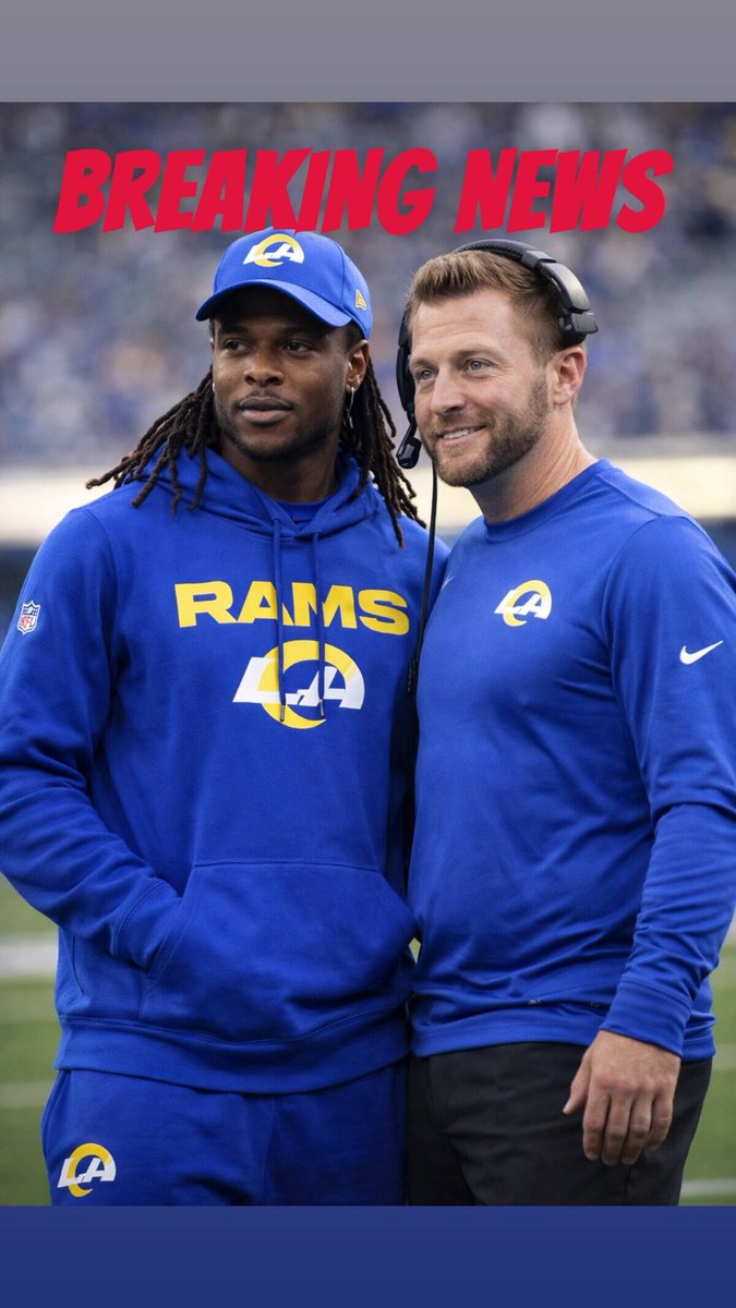 BricePicks's tweet image. Sean McVay says he “absolutely” expects Davante Adams back next season.

That’s a big statement for the Rams’ offense moving forward.

#Rams #DavanteAdams #SeanMcVay #NFL #NFLNews #BreakingNews