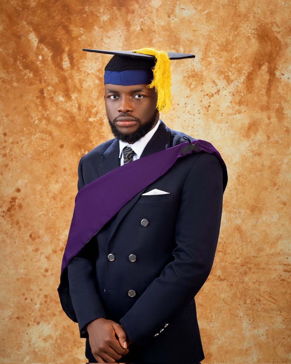 _onojasamuel's tweet photo. First Degree ✅
B. Tech. Building Technology 
Second Class Honours (Upper Division),
FUTMINNA.

#FutminnaConvocation #PurpleSunday
#Graduation https://t.co/RcUCujrtxD
