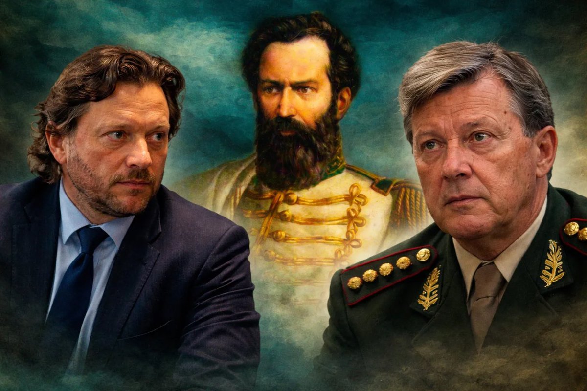 SIN PELOS EN EL TECLADO 
El Gobernador y el ex jefe del Ejército protagonizaron un fuerte intercambio en redes sociales. La discusión giró en torno al uso de símbolos históricos, el peronismo, la legitimidad democrática y las relaciones con el poder nacional.