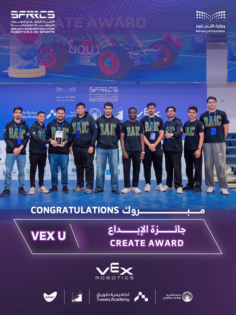 الاتحاد السعودي للروبوت والرياضات اللاسلكية tweet media