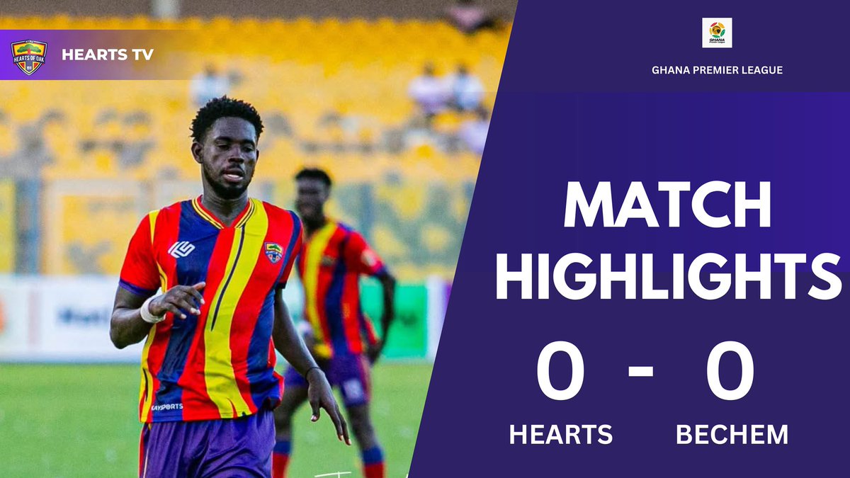 HeartsOfOakGH's tweet image. 🎥 MATCH HIGHLIGHTS

Relive the key moments from Hearts vs Bechem United at Legon.

youtu.be/8aZZ60As8cY

#HeartsOfOak #GPL #MatchHighlights