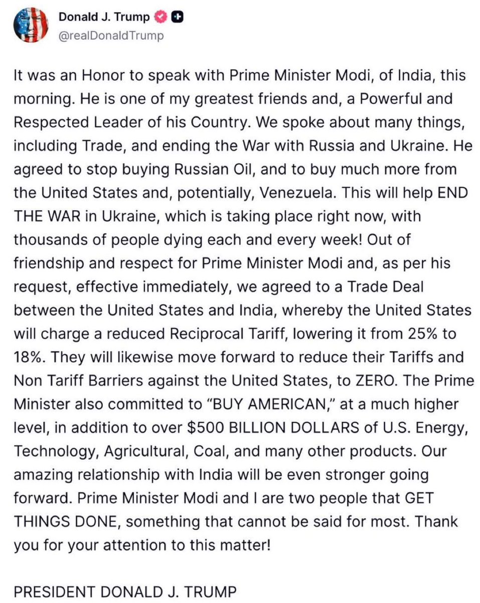 DeepakK01439102's tweet photo. Trump’s new deal with India. How you see this. ⁦@realDonaldTrump⁩ ⁦@narendramodi⁩ #USA #America #IndoUS #Modi #Trump https://t.co/8RH5RG9arq