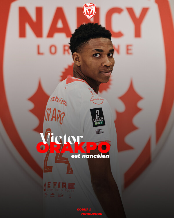 mercatosphera's tweet photo. 🇫🇷 El #AS_Nancy obtiene la cesión del delantero nigeriano Victor Orakpo (20 | #Niza) hasta final de temporada. https://t.co/RzHs4BC9IK