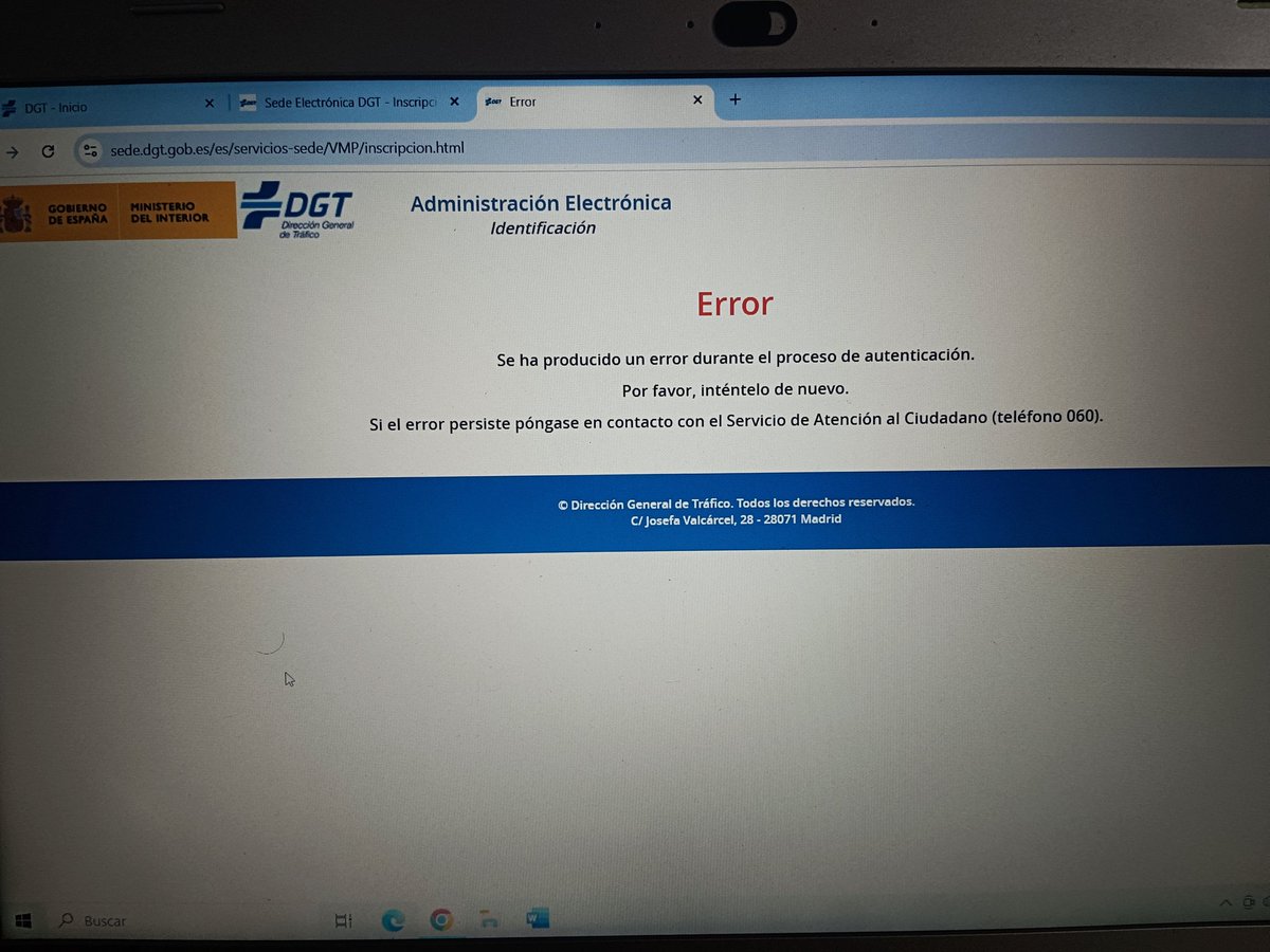 KAESARGV's tweet photo. @DGTes le ocurre algo a la SEDE ELECTRÓNICA??? https://t.co/7zfPUdrDwp