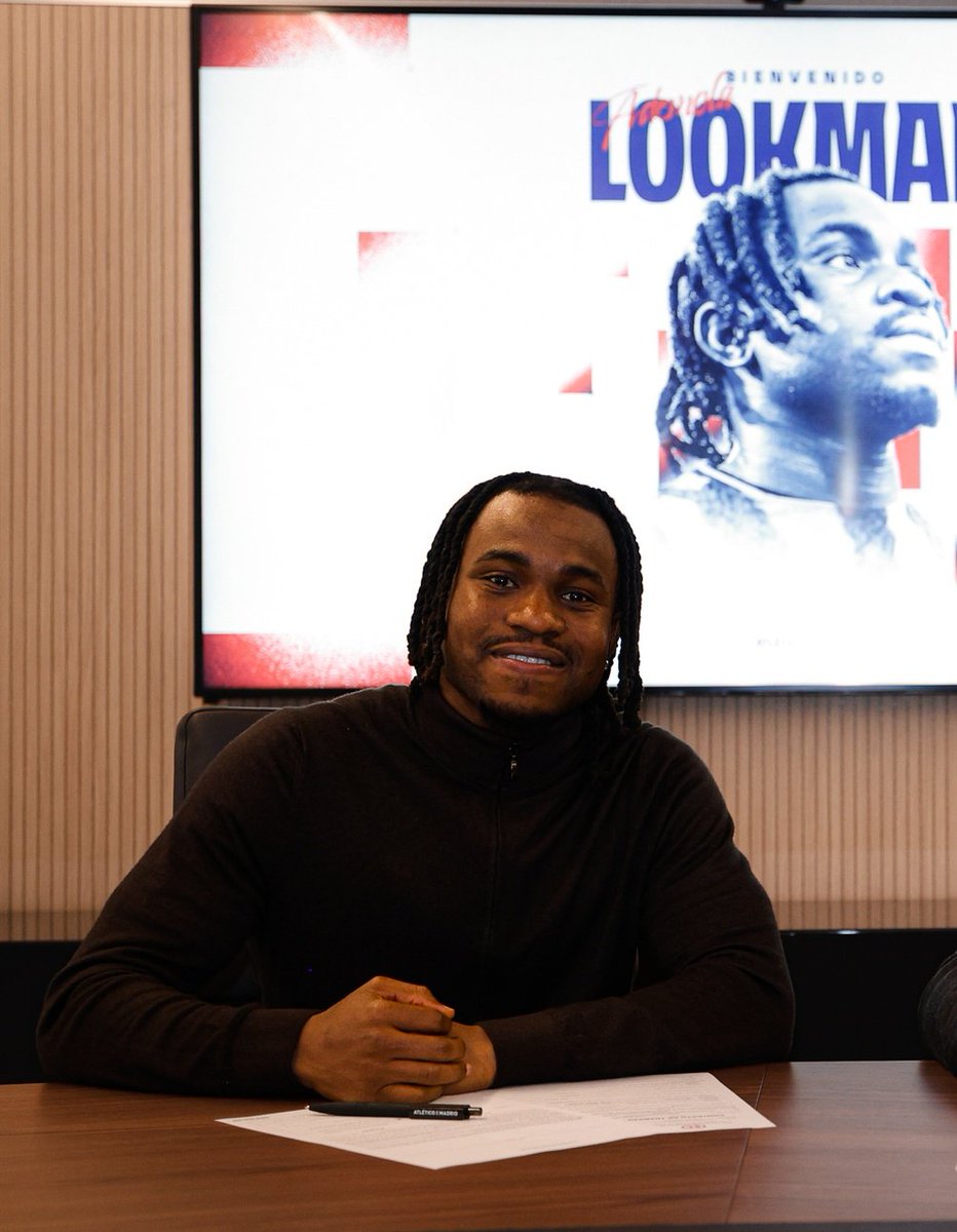 NigeriaStories's tweet photo. BREAKING: Atletico Madrid has announced the signing of Ademola Lookman 🇳🇬 from Atalanta until June 2030.

Congratulations 🍾🎊🎉 Lookman https://t.co/CGZywXqjFt