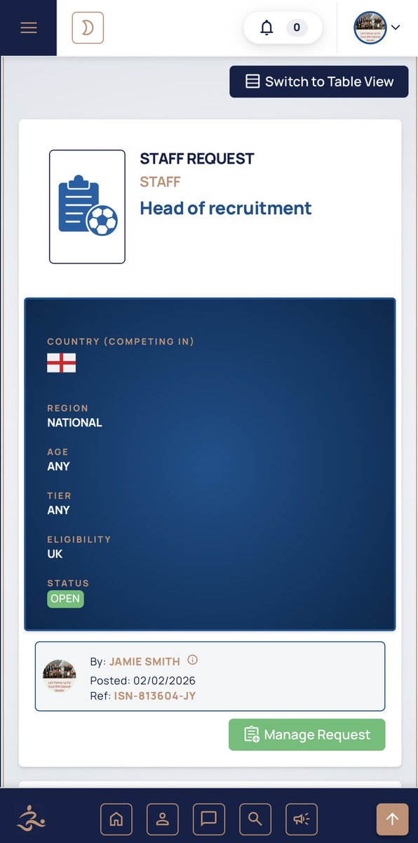 InScoutNet's tweet image. Need a Head of Recruitment, or Chief Scout.

Competitive hourly rates.

If you fit this role drop us. DM today. 

#HeadOfRecruitment #ChiefScout #Football #Recruitment #RecruitmentSpecialists #Job #Role #Paid #Work