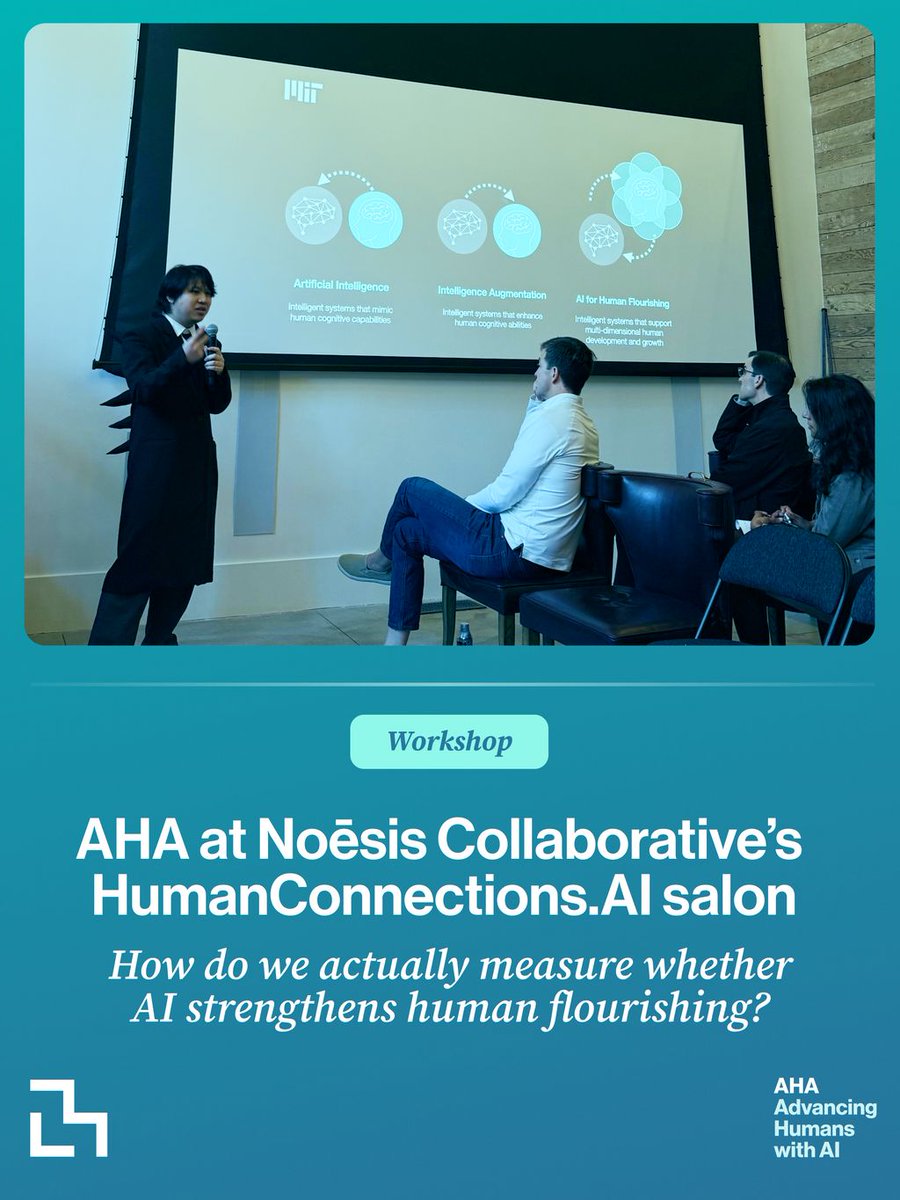 AHA at MIT Media Lab tweet media