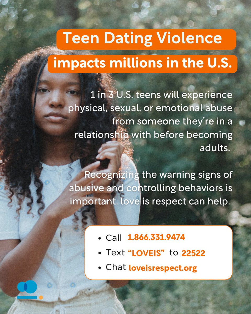 Dating violence is more common than people think, especially among teens &amp; young adults. We're here to help people of all ages--including teens. Call our free, confidential 24/7 hotline for help: (800) 456-1172.