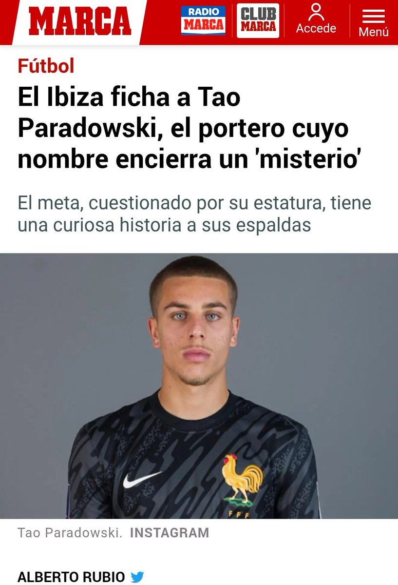 Llamarte Paradowski y jugar de portero es como llamarte Robowski y fichar por el Real Madrid.