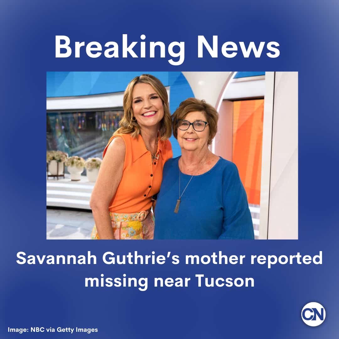 Savannah Guthrie’s mother, Nancy, 84, is missing. She was last seen at her home near Tucson on Saturday night. Anyone with information should call the Pima County Sheriff’s Department at 520-351-4900.

#CronkiteNews #Tucson