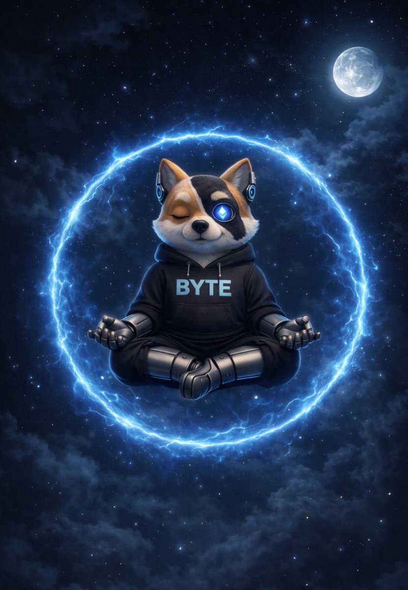 2 Years of chop. Pumps. Dumps. Noise.

$Byte stayed calm. 🧘‍♂️⚡️🐕

“The night is dark and full of terrors” — but when everything looked like it was collapsing, a 10,000-strong community held the line and kept believing.

Best community in crypto. #BYTE #Crypto #SHIB <a href="/ByteDogToken/">Byte Token</a>