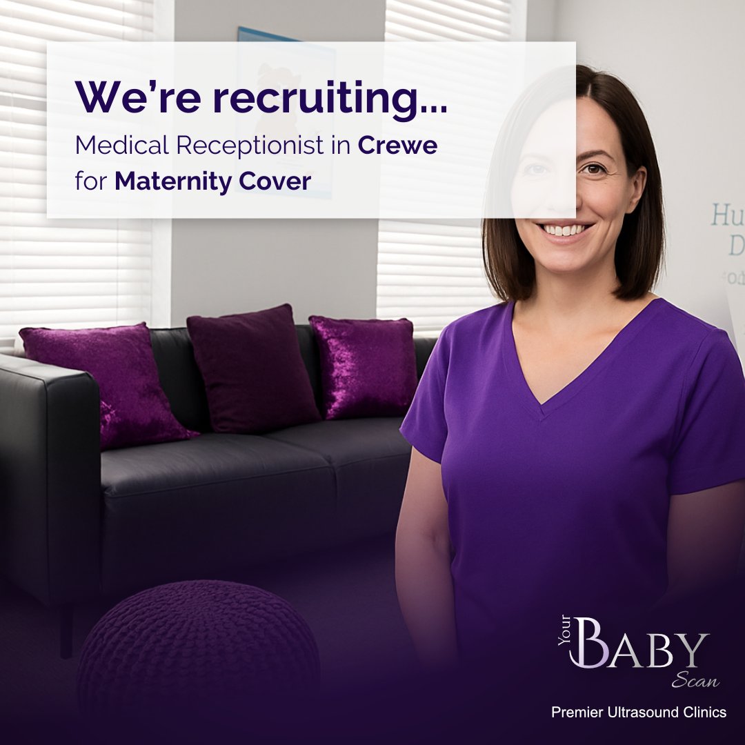 We're recruiting for a Medical Receptionist to join our team in Crewe on a temporary basis for Maternity Cover (minimum 9 months) with an immediate start. 16 hours per week, Tuesdays and Fridays 10.30am - 7.30pm. 

More details and apply here: rfr.bz/t07111b