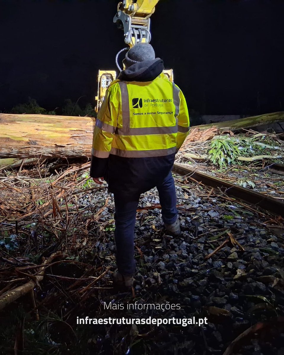 Infra_PT's tweet photo. As equipas da IP, com o apoio essencial das empresas e empreiteiros com que colabora, estão a trabalhar em ações de inspeção, prevenção e reposição das condições de segurança e circulação.

🔗https://t.co/iY0P7s75kb
 .
 .
 .
 #InfraestruturasdePortugal
 #LigamosDestinos
 #Rodovia https://t.co/nqtJ3uer8V