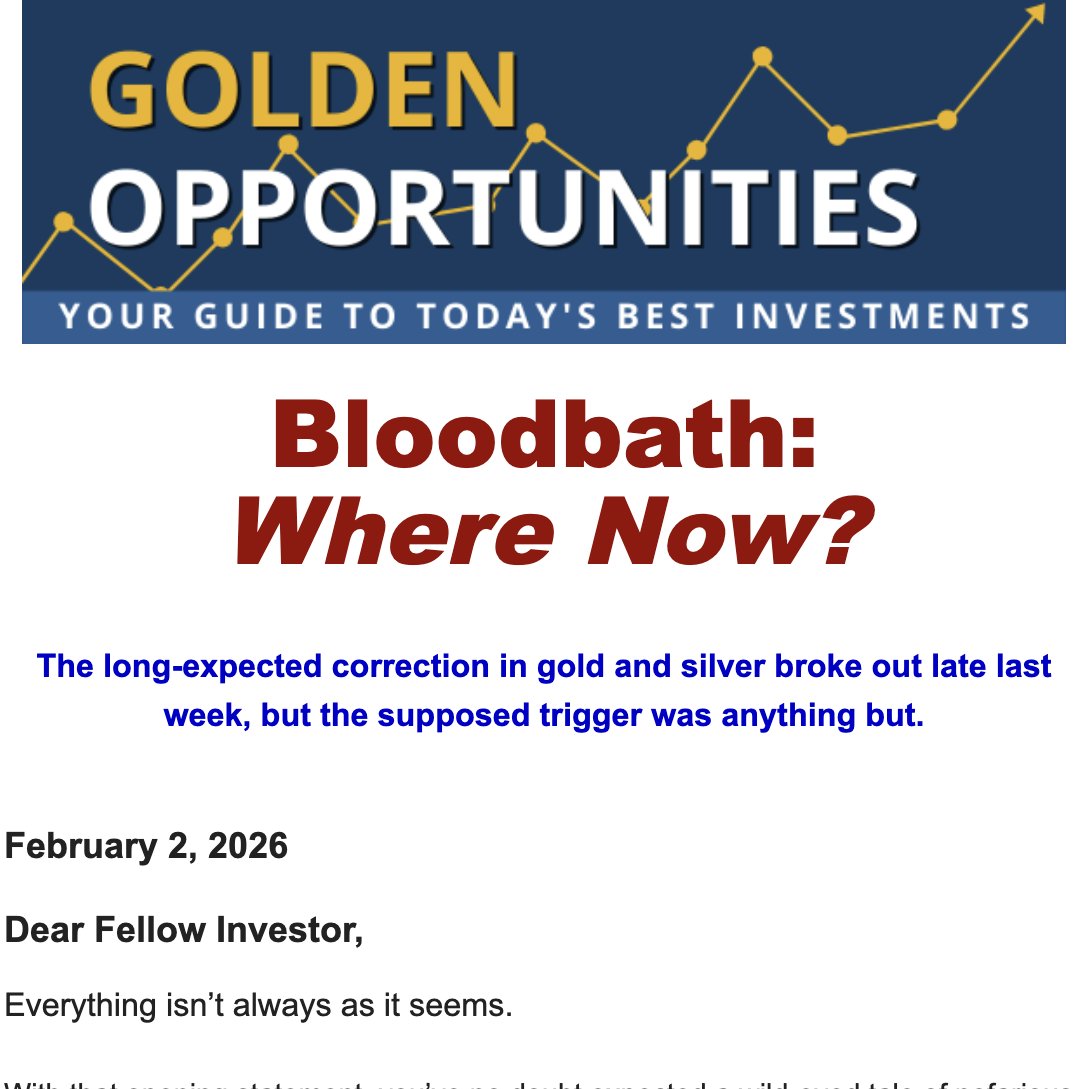 Gold Newsletter tweet media