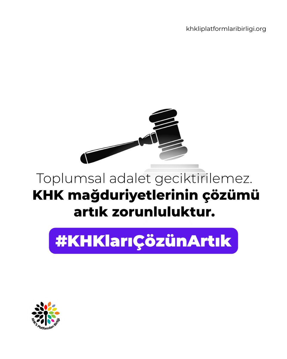 #KHKlarıÇözünArtık
Nerdeyse on yıl oldu yetsin artık