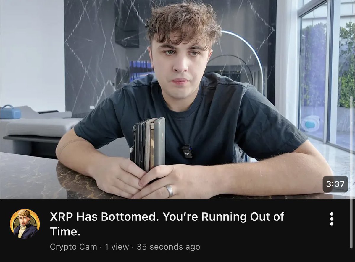 I’m Giving Away XRP to 5 WINNERS who Likes and Retweets👇🏼

XRP Has Bottomed. You’re Running Out of Time. My Most Important Video of the Year🚨

Winners picked in 24 hours on the IG Story
youtu.be/B0f6bBfpVYs?si…