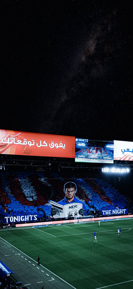 ⁴ᵏ Tonight’s The Night 💙💙💙🌌😰

• #الهلال | #خلفيات_هلالية   
• #AlHilal | #Wallpapers