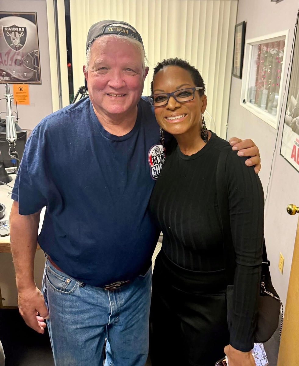 MonicaLarsonNV's tweet photo. I had the pleasure of being a guest on Mike Check 1400 AM. I had a great time on the air, thank you gentlemen. #AMRadio #MikeCheck https://t.co/69lDnXV95v