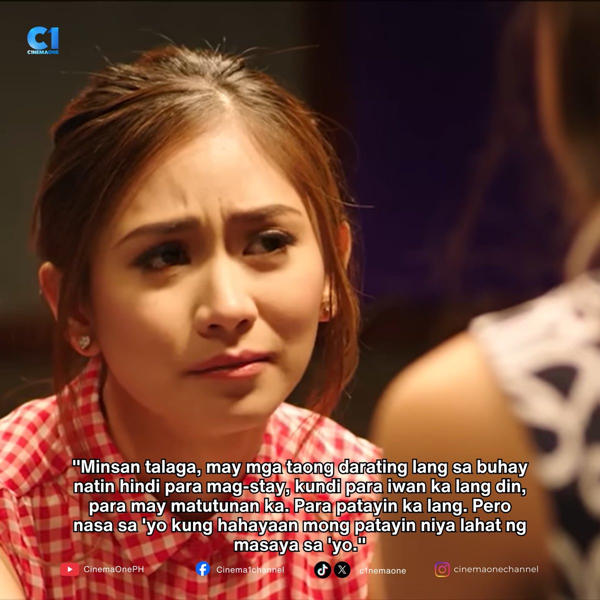 ‘Yung nag-so-scroll ka lang, nasaktan ka pa 😅

🎥 The Breakup Playlist
🌟Catch your favorite local movies here on Cinema One! 💙
Available on Sky Cable Ch 56, Cignal Ch 45, GSat Ch 14, &amp; other provincial cable operators.