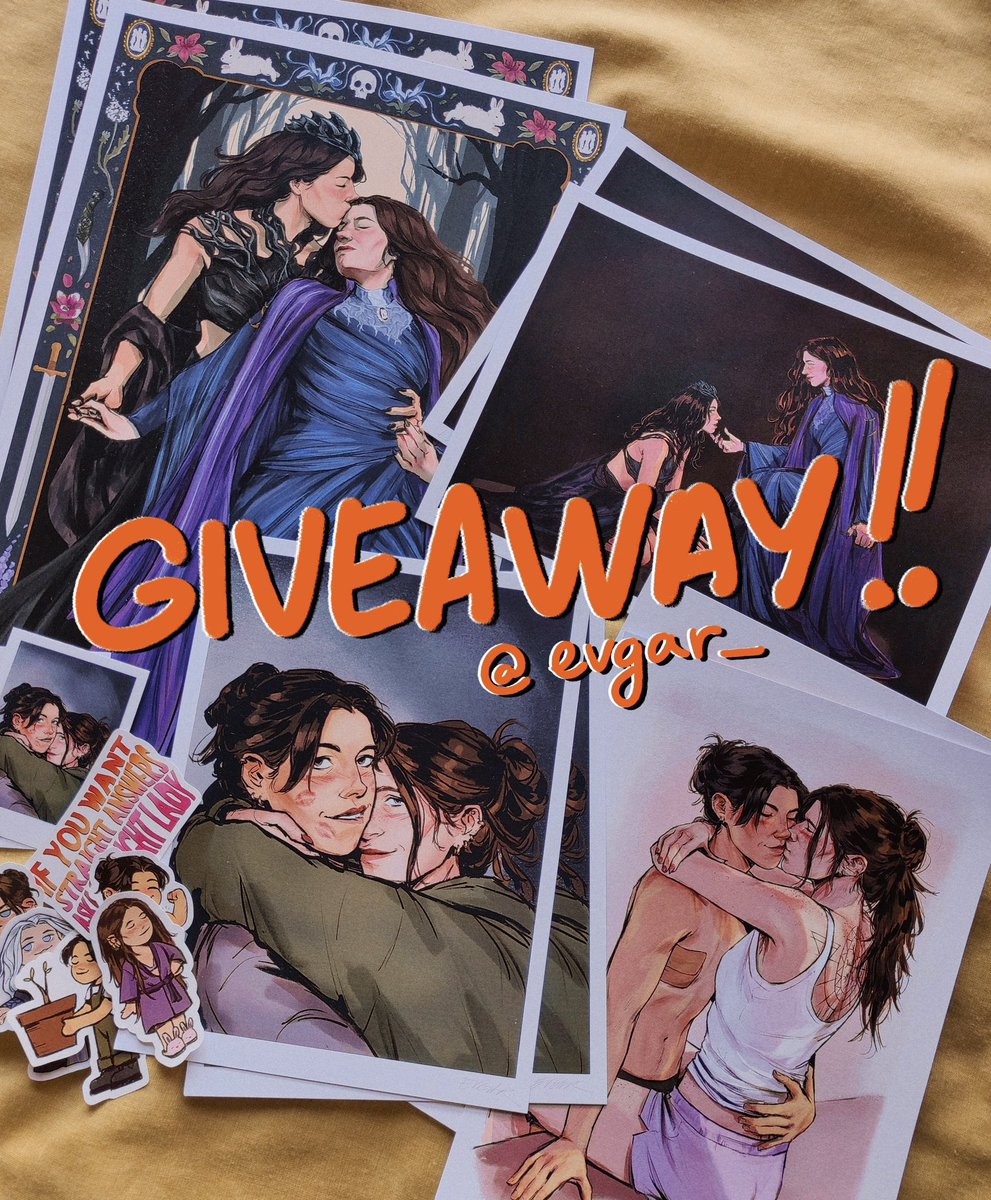 soooo as a thank u for all the support y'all show for what i do...

agathario prints + stickers giveaway!!!!

🔸 RT + Like to enter
🔸 open internationally 
🔸 ends february 8th

good luck!! 🧡🧡
