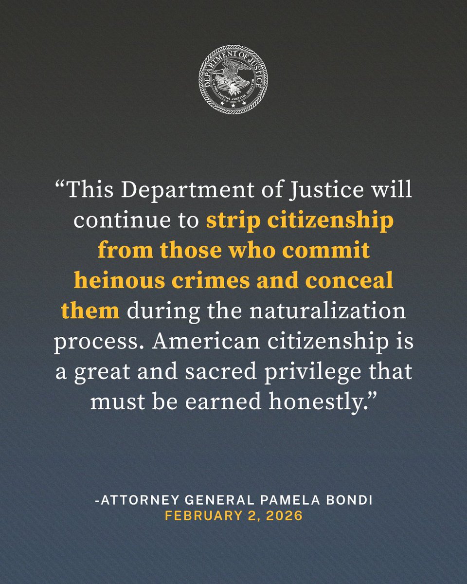 U.S. Department of Justice tweet media