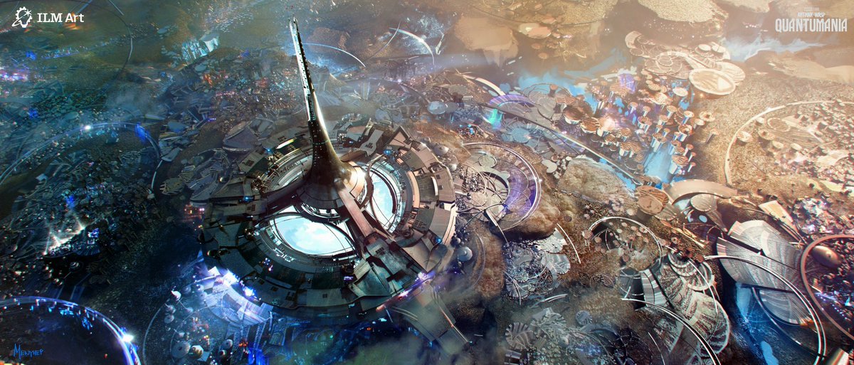 menyhei's tweet photo. Old Ant-Man and the Wasp: Quantumania concept art.
Different views of Chronopolis — early explorations, alternate angles.
Swipe through the multiverse 🌀

#conceptart #antmanandthewaspquantumania #chronopolis  #mcu #digitalart #avengers https://t.co/GZNlLIaQek
