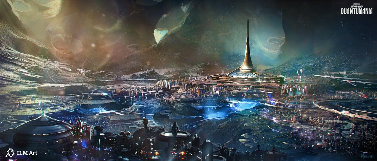 menyhei's tweet photo. Old Ant-Man and the Wasp: Quantumania concept art.
Different views of Chronopolis — early explorations, alternate angles.
Swipe through the multiverse 🌀

#conceptart #antmanandthewaspquantumania #chronopolis  #mcu #digitalart #avengers https://t.co/GZNlLIaQek