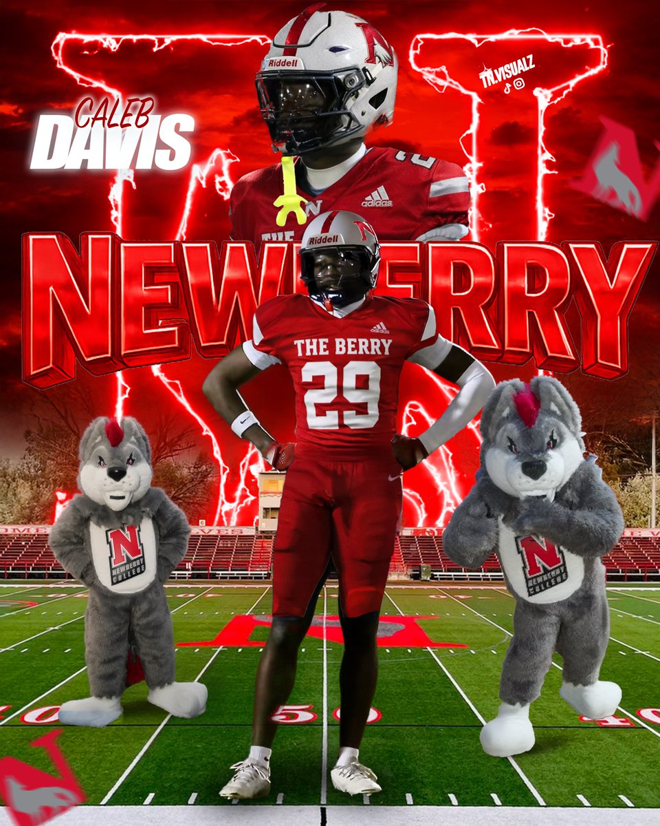 DavisCaleb43578's tweet photo. 110% committed 
Thank you God, my family,  teammates, and coaches both new and old.  I’m blessed to announce my commitment to Newberry College! 
@ChapinFB @Newberry_FB https://t.co/niEkZzyzZt