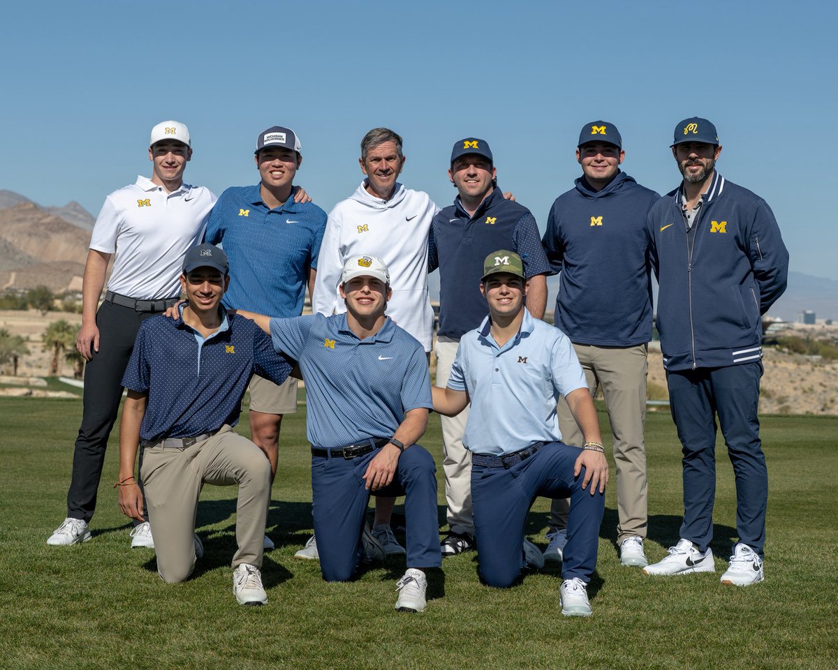 umichmgolf's tweet photo. HUGE thank you to Bob &amp; Leinani Yosaitis for hosting us on our practice trip this weekend 🙌 Phenomenal weekend with even better people. Grateful for the hospitality. #GoBlue 

Thanks for the 📷 @Shakaitis https://t.co/z3MxLDShsD