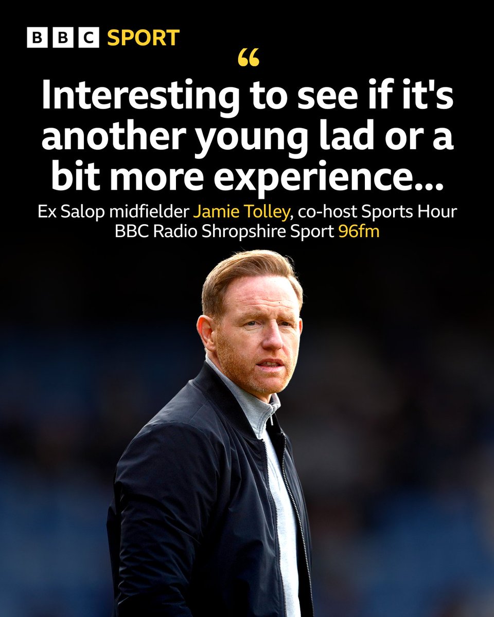 BBCShropSport's tweet image. 📻 @BBCShropSport 96fm Transfer Deadline Day Special

🗣️ Jamie Tolley on the potential for a Shrewsbury signing before the end of the show at 7pm

Listen now on 96fm, DAB, Sounds

#BBCFootball | #Salop | #TransferDeadlineDay