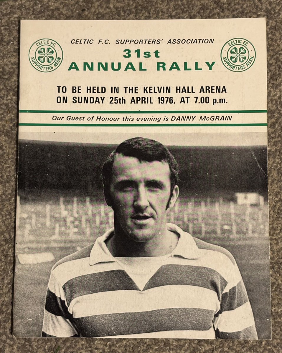 DubCentral's tweet image. For Sale - Celtic Supporters’ Association Rally Programmes – 27 Vintage Issues (1967–2019)

facebook.com/marketplace/it… #Celtic #CSA @AssocSupp