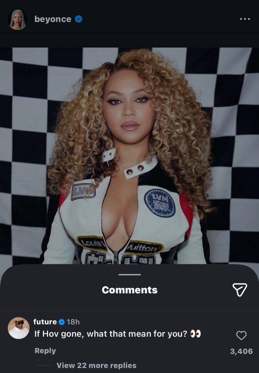 HoopsCrave's tweet image. Future checking Beyoncé’s relationship status.