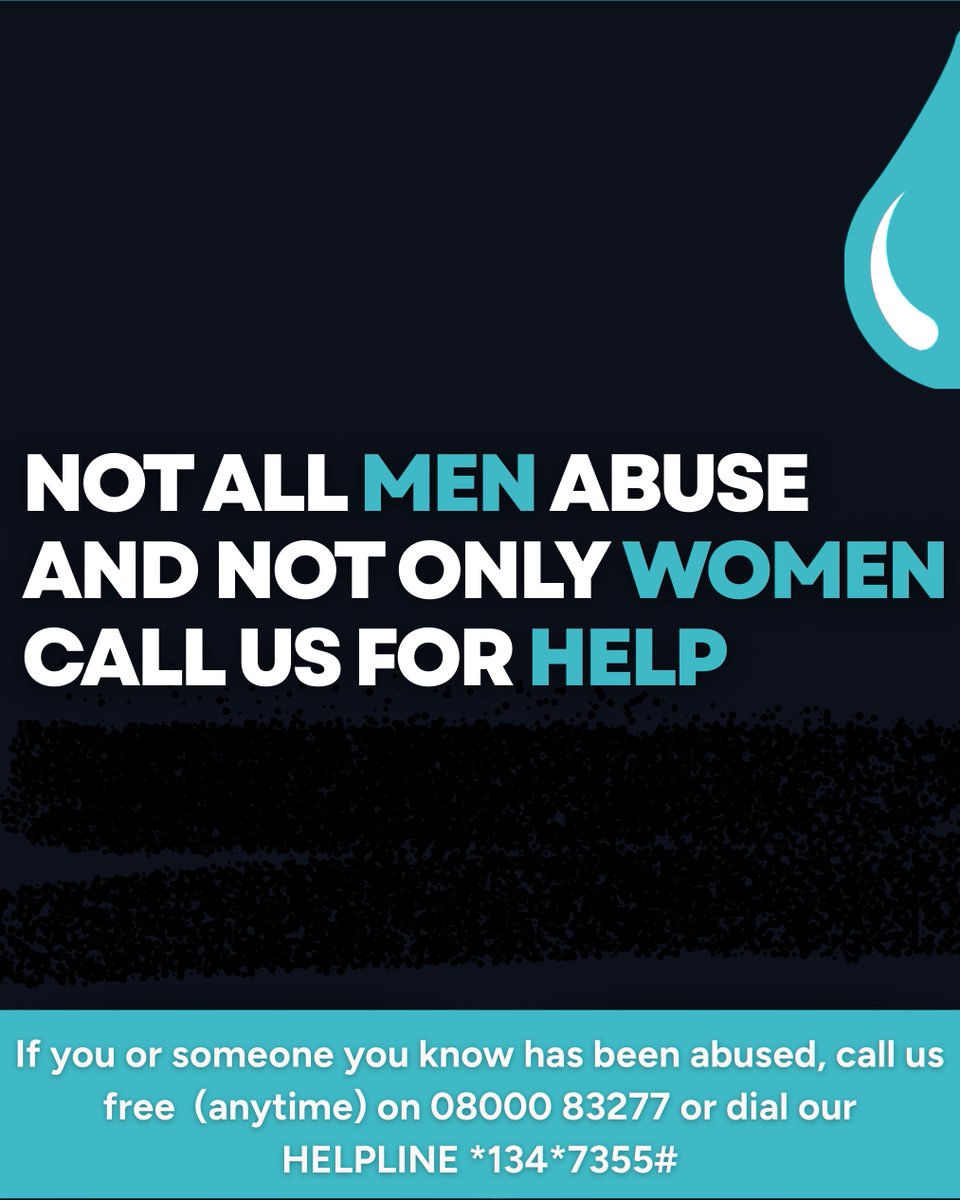 Abuse impacts people of all genders.
TEARS Foundation offers confidential support to anyone affected.
📞 08000 83277 | 24/7