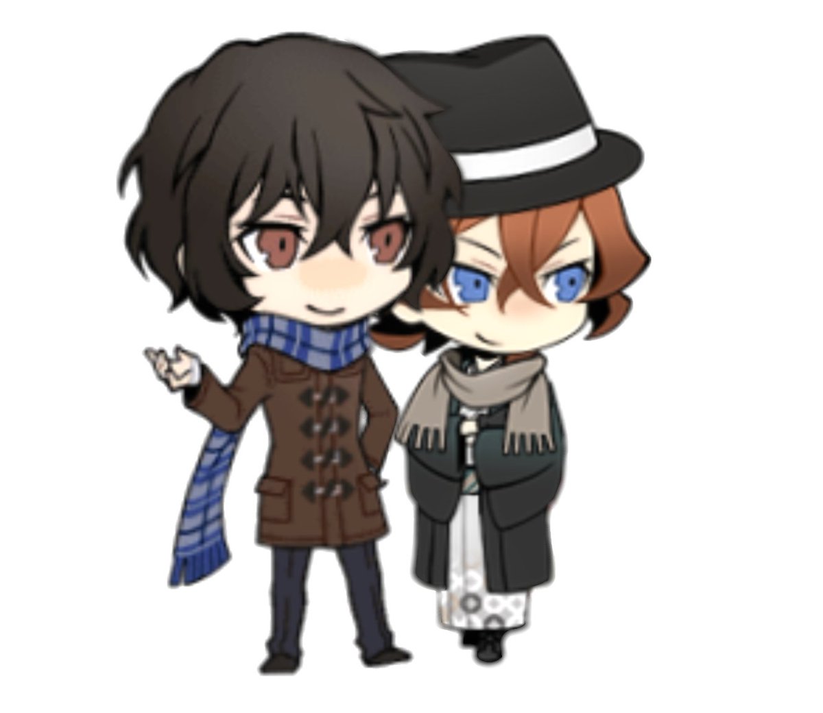 ranpomyson's tweet image. they're like an old married couple #soukoku #skk #DaChuu #BSD