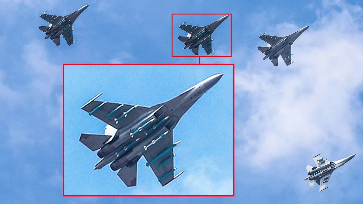 Eng_china5's tweet photo. Goodbye to Western air superiority! A new Chinese missile strikes targets beyond the horizon with incredible accuracy.

Recent images have revealed the specifications of China's PL-17 air-to-air missile, which boasts a range of 500 km, surpassing its American and Russian counterparts.

The missile utilizes J-16 fighter jets as strategic launch platforms, leveraging their powerful radars and their ability to operate within a data network alongside early warning aircraft and stealth fighters.