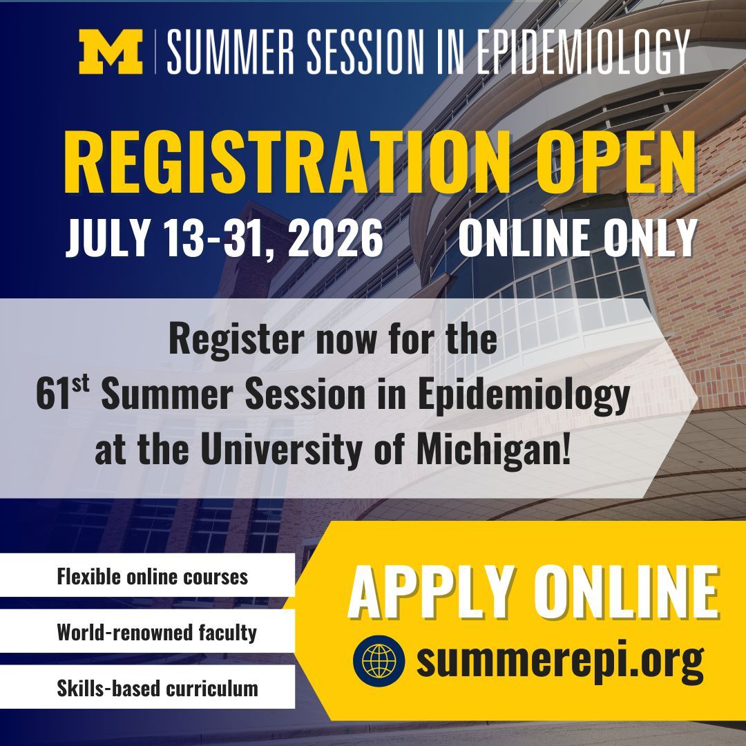 U-M Epidemiology tweet media