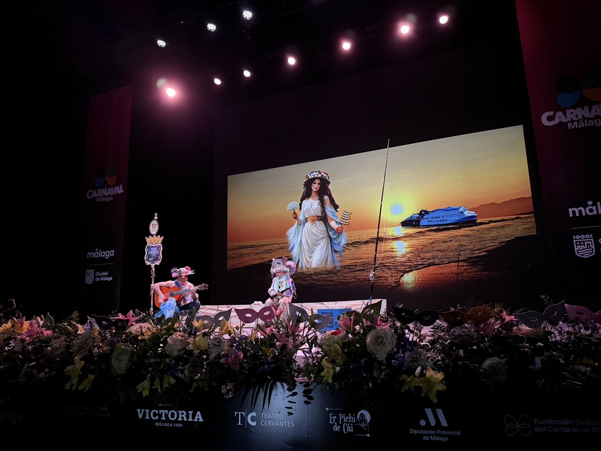 🎭 Hoy comenzamos la sesión con el romancero infantil ‘El poeta majareta de la malagueta’ <a href="/romancerodeMomo/">Romancero de Momo</a> 

📲 youtube.com/live/EG43PwkbA…

#COACMLG #CarnavalMLG