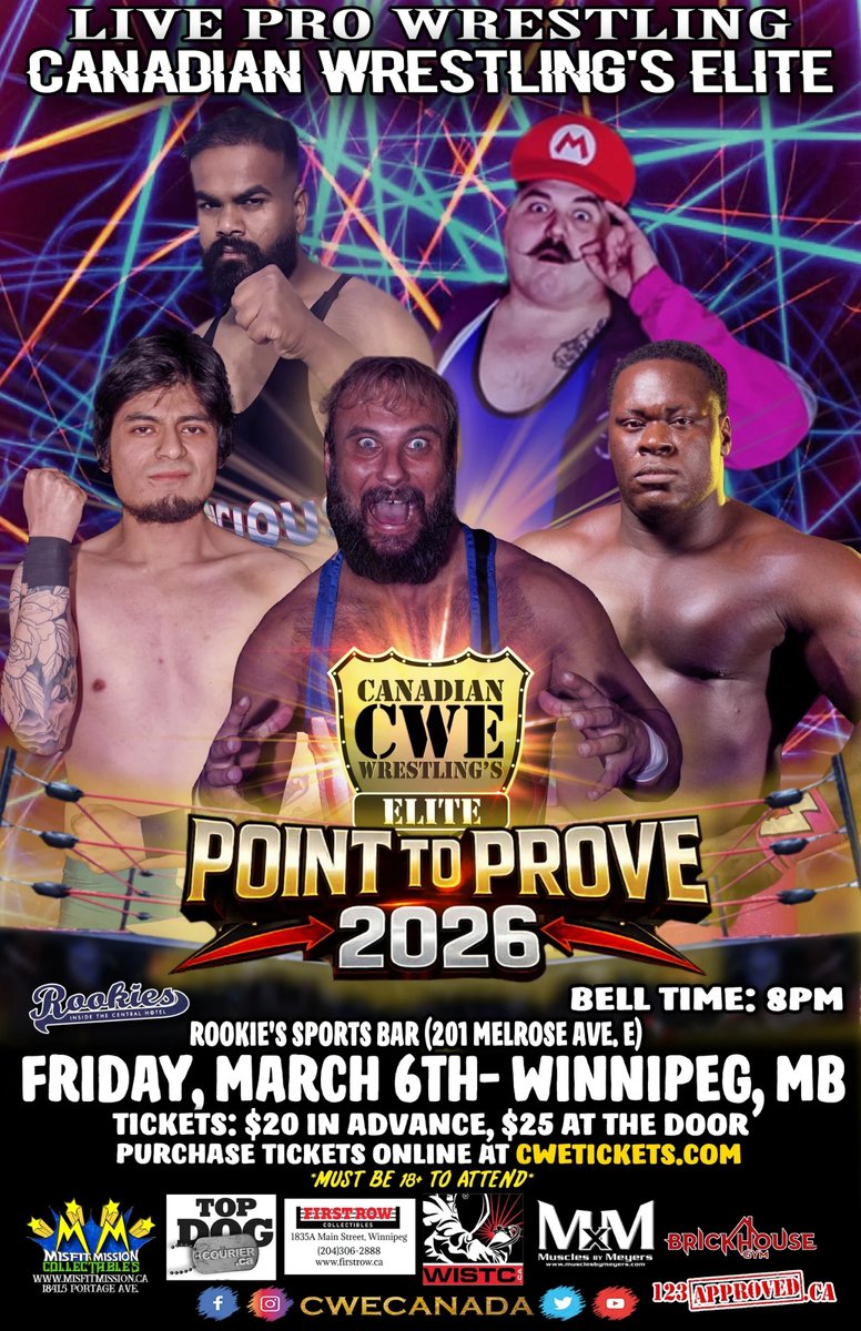 Canadian Wrestling's Elite tweet media