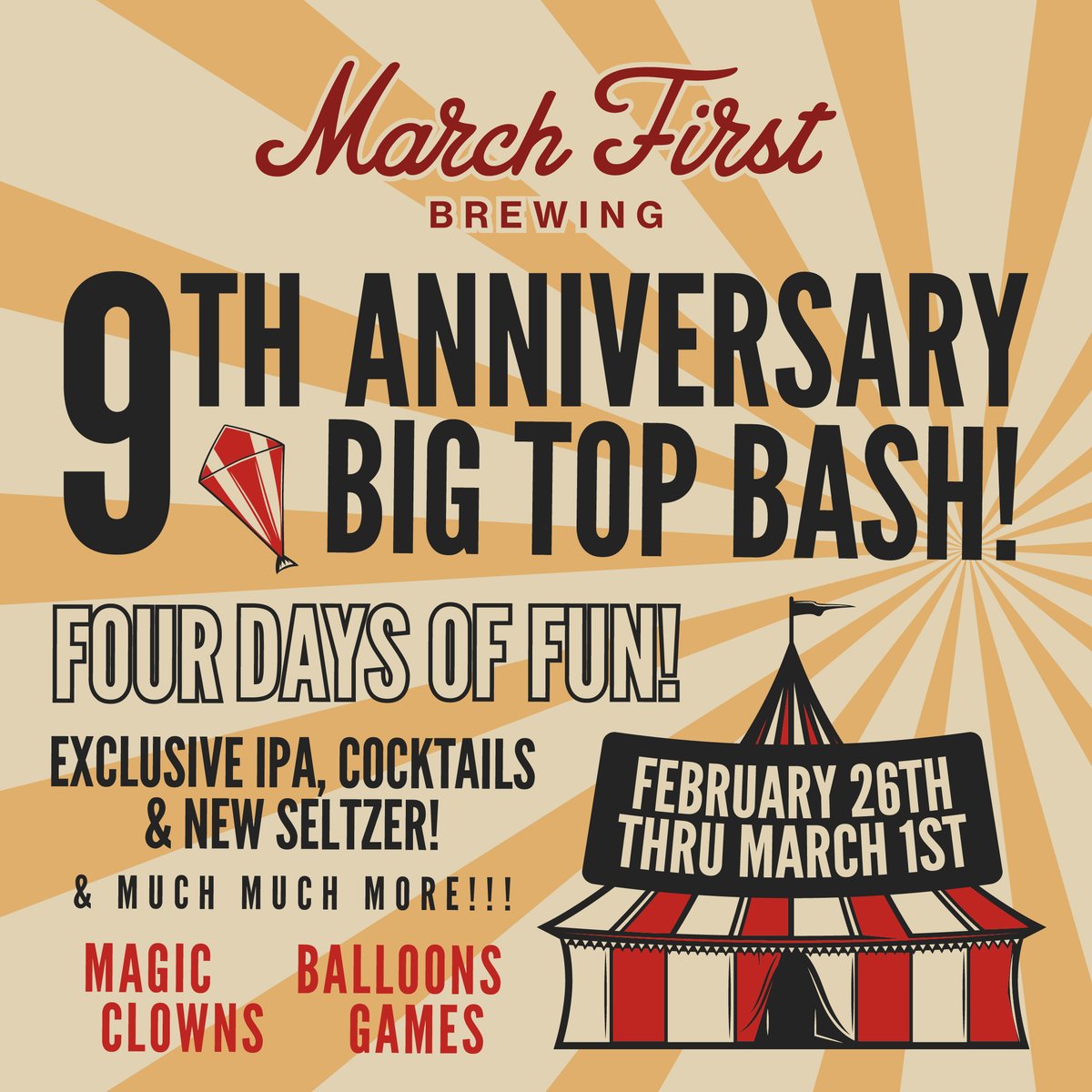 March First Brewing tweet media