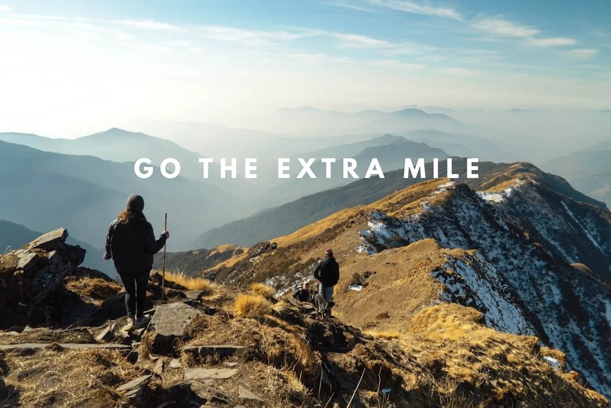 What if the call to go the extra mile only makes sense once we realize that God has already gone the extra mile for us?

Read more in today's blog - spaceforlife.substack.com/p/the-god-of-t…

#extramile #faith #God #blog